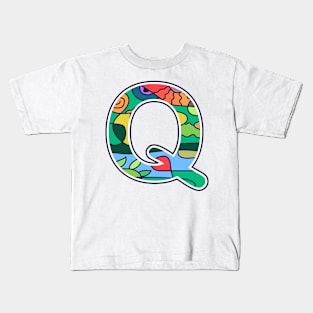 Alphabet Q Kids T-Shirt